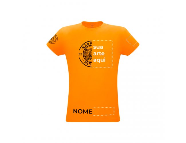 Camiseta Unissex Colorida Polister P, M, G, GG, XGG