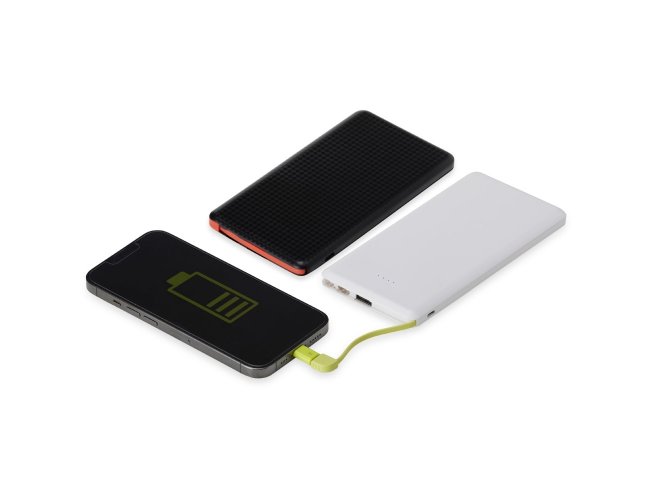 Power Bank 10.000mah Com Indicador Led