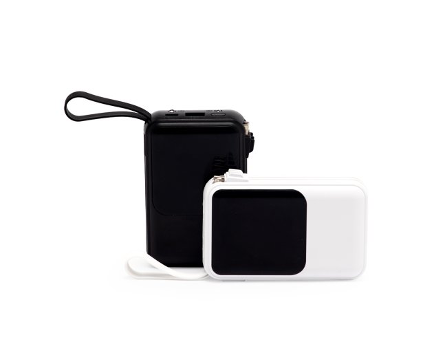 Power Bank 10.000mah Com Lanterna E Multissadas